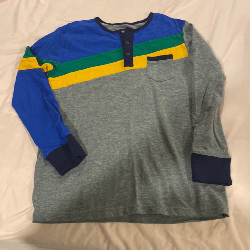 Boys Cat & Jack size large 12-14 long sleeve t-shirt